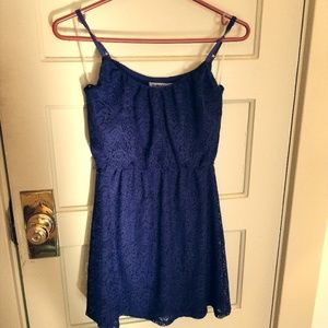 Navy lace dress by BaileyBlue